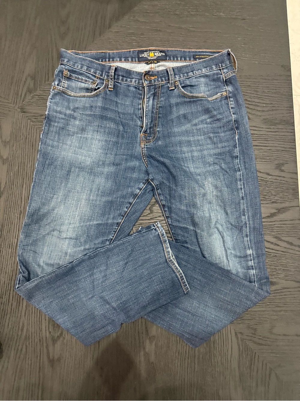 Lucky Brand Men's Medium Blue Slim Straight Jeans